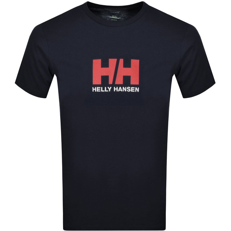 Alternative Image for ProductHelly Hansen Logo T Shirt Navy1